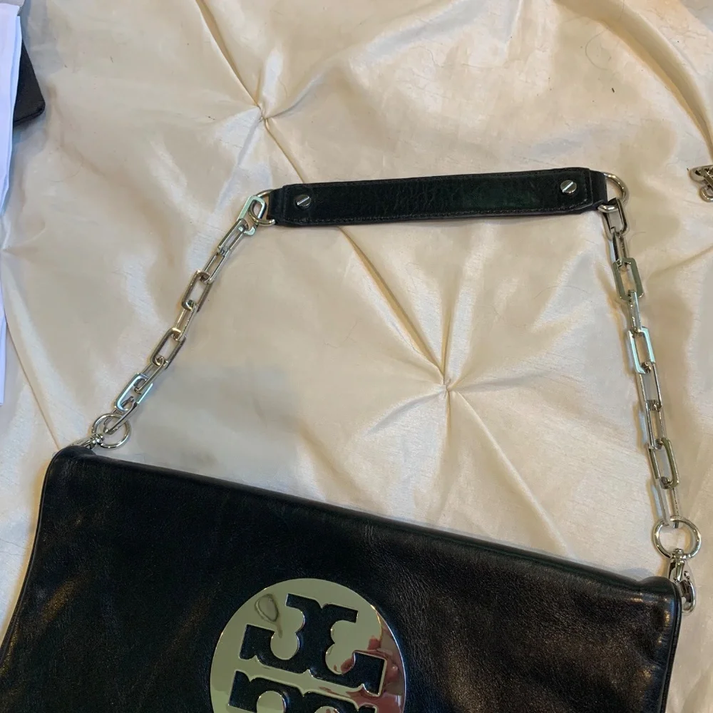 Tory Burch Black Leather Handbag